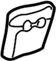 View 52472177 HVAC Heater Core Seal Full-Sized Product Image
