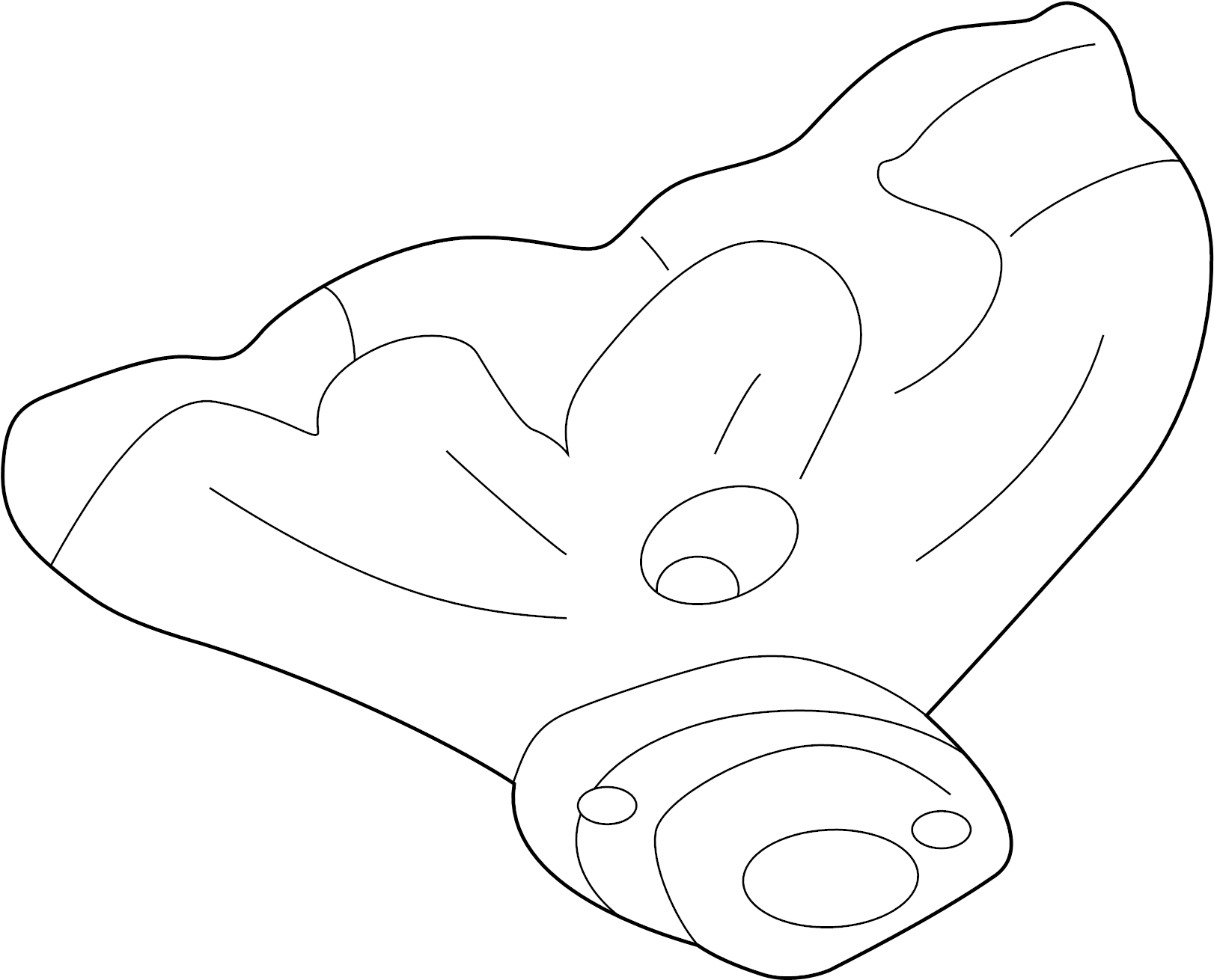 View 12556488 Exhaust Manifold Full-Sized Product Image