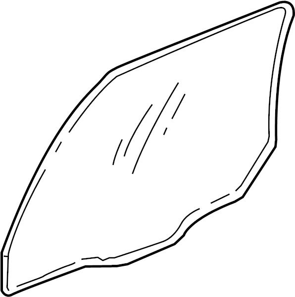 View 25632481 Door Glass (Rear) Full-Sized Product Image