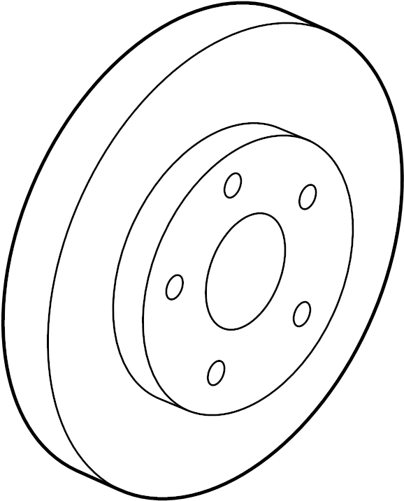 View 23118091 Disc Brake Rotor (Front) Full-Sized Product Image