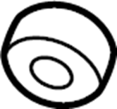 View 13598576 Sensor. Ring. Park. Retainer.  Full-Sized Product Image