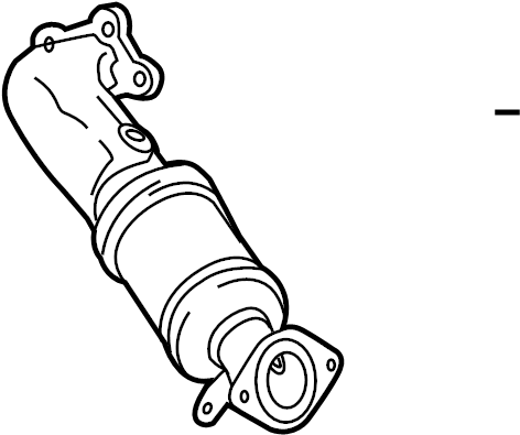 View 84174872 Catalytic Converter (Front) Full-Sized Product Image