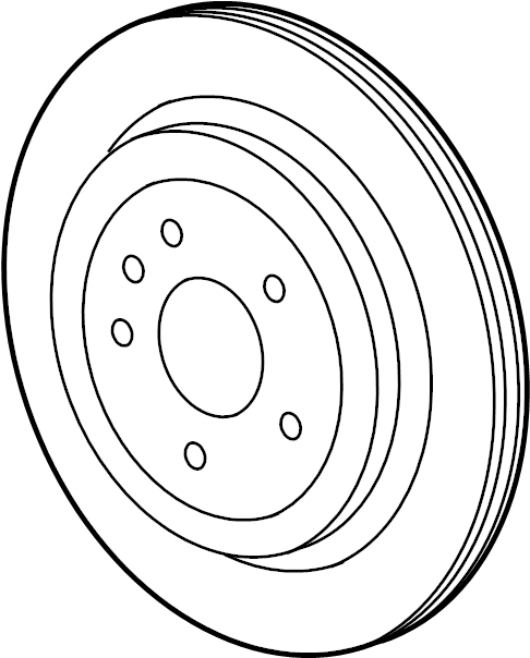 View 85589610 Disc Brake Rotor (Rear) Full-Sized Product Image