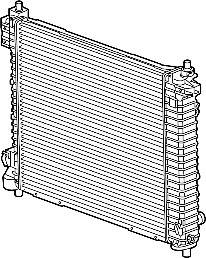 View 23428314 Radiator Full-Sized Product Image