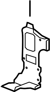 View 20768555 Frame Side Member Bracket (Front) Full-Sized Product Image