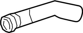 View 84821625 Radiator Coolant Hose (Lower) Full-Sized Product Image