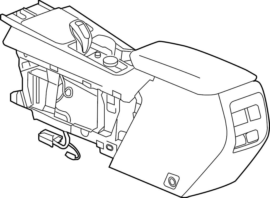 View 84635124 Center Console (Front, Rear, Lower) Full-Sized Product Image