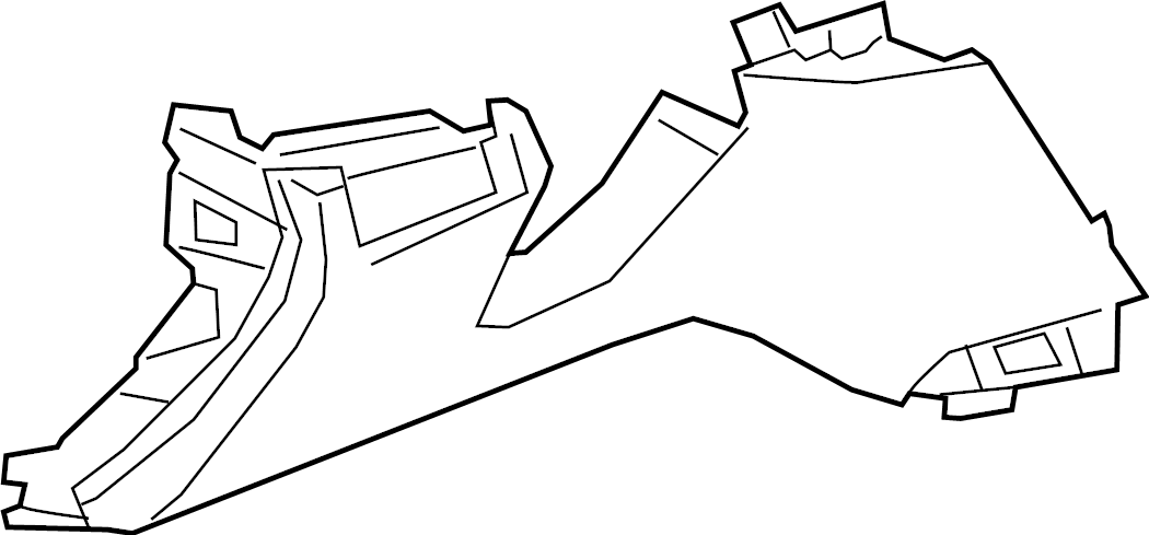 View 85126965 Instrument Panel Knee Bolster (Lower) Full-Sized Product Image