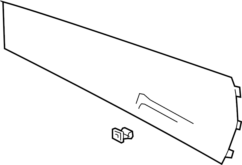View 84471008 Console Trim Panel Full-Sized Product Image