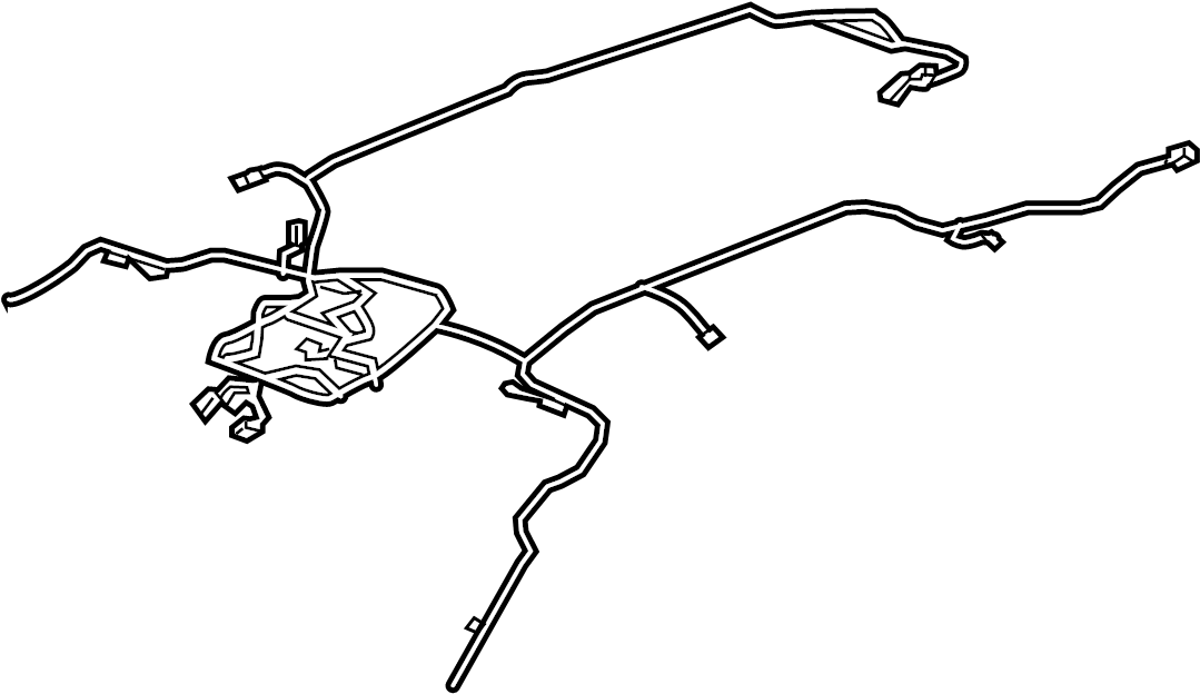 View GBFN67100 HARNESS, ROOM LAMP. WIRE HARNESS.  Full-Sized Product Image