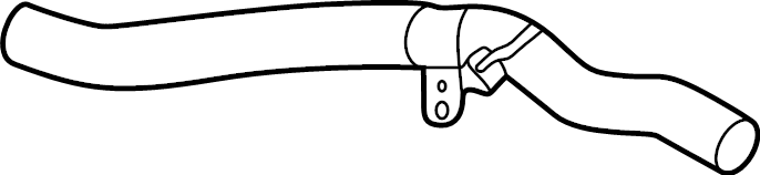View LX6Z8260N Radiator Coolant Hose (Upper, Lower) Full-Sized Product Image