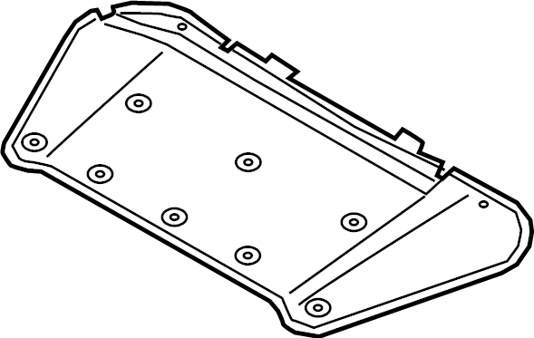 View M1PZ16738B Hood Insulation Pad Full-Sized Product Image
