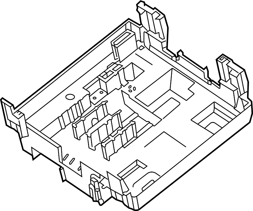 View JX6Z14526B Cover. Fuse. Panel. Bottom. (Lower) Full-Sized Product Image