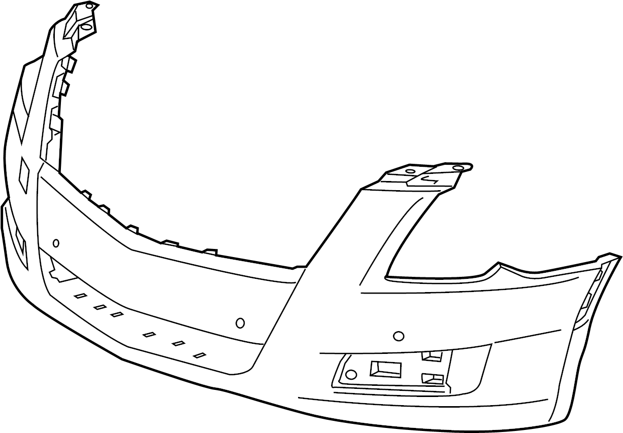 View 22914024 Bumper Cover (Front, Upper, Lower) Full-Sized Product Image