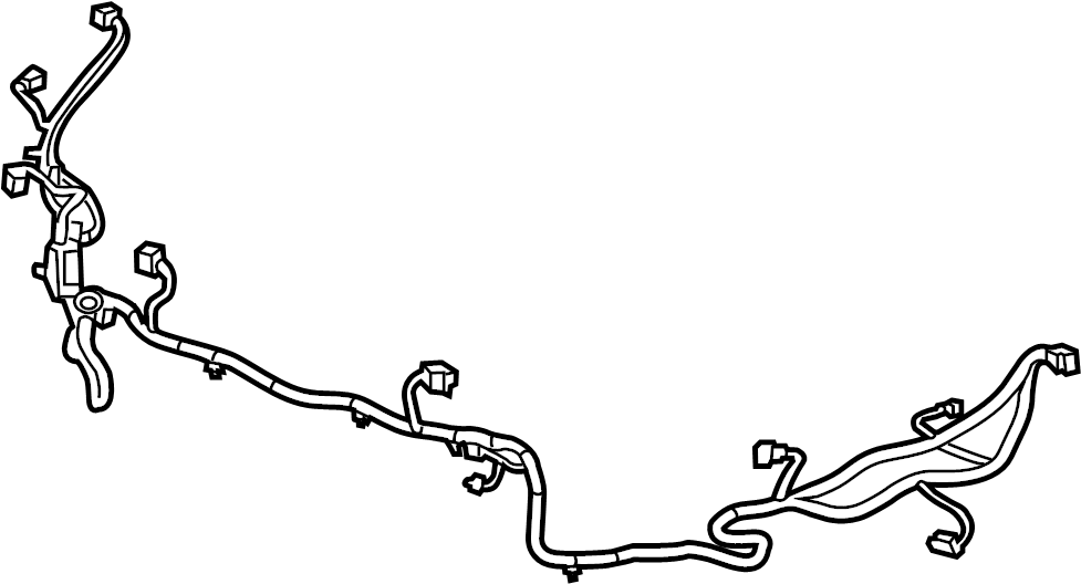 View 20916736 Parking Aid System Wiring Harness Full-Sized Product Image