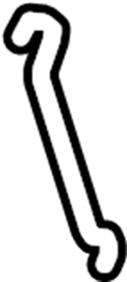View 20908483 Door Lock Operating Rod (Front) Full-Sized Product Image