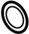 View 19149519 Steering Column Shaft Seal (Upper) Full-Sized Product Image