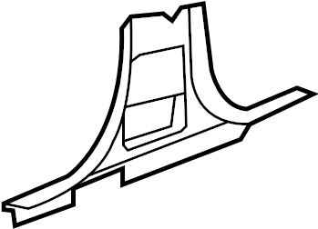View 20881453 Pillar. REINFORCED. (Lower) Full-Sized Product Image