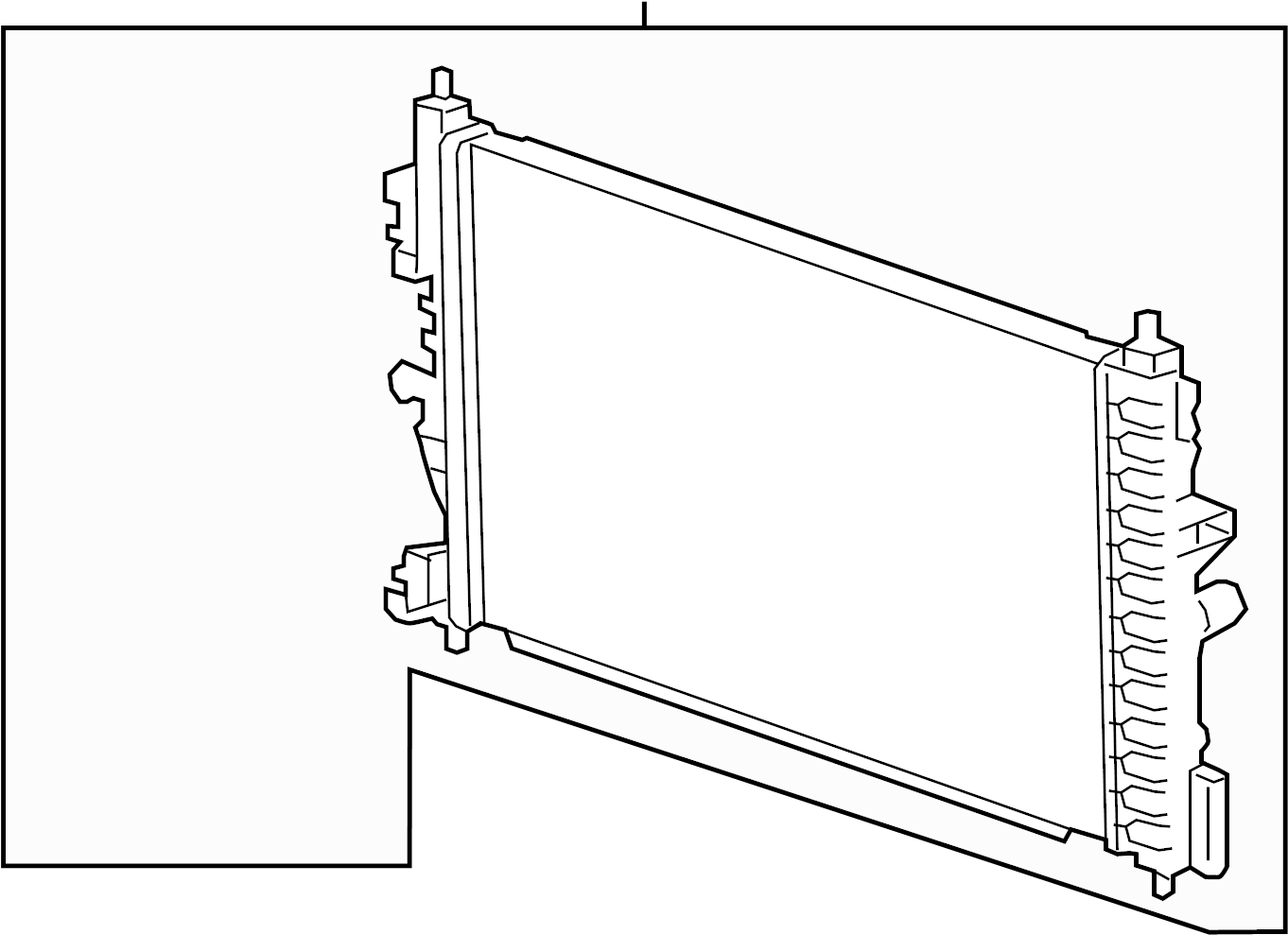 View 13393984 Radiator Full-Sized Product Image