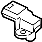View 90423637 SENSOR ASSEMBLY - INTERIOR AIR PRESSURE AND TEMPERATURE.  Full-Sized Product Image