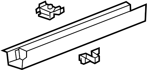 View 22850717 Frame Side Member (Rear, Lower) Full-Sized Product Image