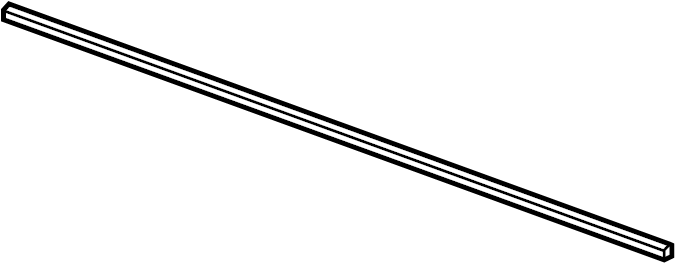 View 13378476 Radiator Air Seal (Lower) Full-Sized Product Image