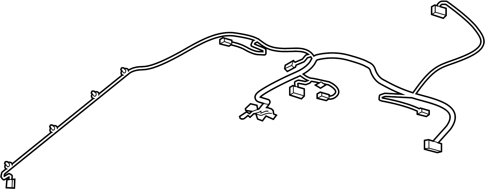 View 39078662 Headliner Wiring Harness Full-Sized Product Image