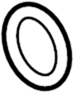 View 12585673 Engine Crankshaft Seal (Front) Full-Sized Product Image