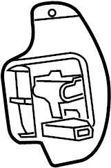 View 23156477 Steering Wheel Transmission Shift Control Switch Full-Sized Product Image