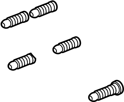 View 9598542 Wheel Lug Stud Full-Sized Product Image