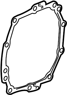 View 92230403 Axle Housing Cover Gasket. Differential Cover Gasket.  Full-Sized Product Image