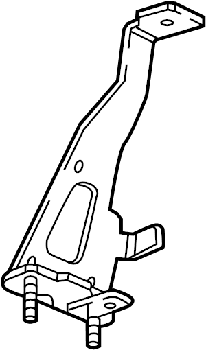 View 23464838 Engine Oil Cooler Bracket Full-Sized Product Image