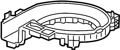 View 84384898 HVAC Blower Motor Housing (Lower) Full-Sized Product Image