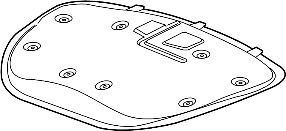 View 84063764 Hood Insulation Pad Full-Sized Product Image