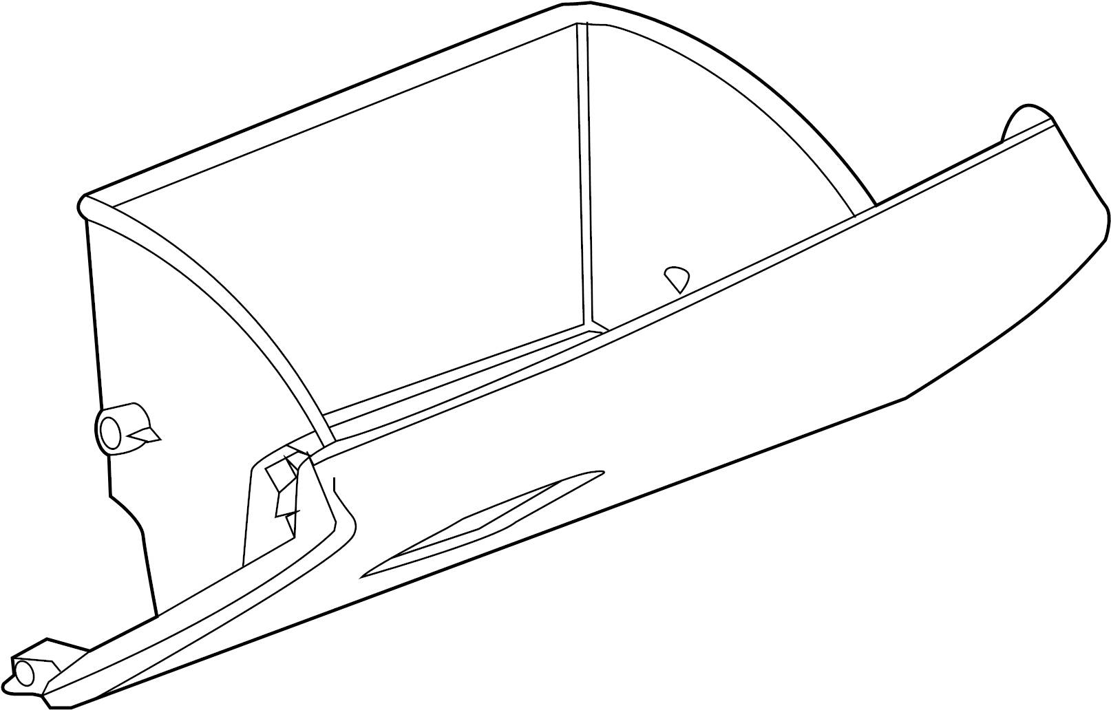 View 84208163 Glove Box Assembly Full-Sized Product Image