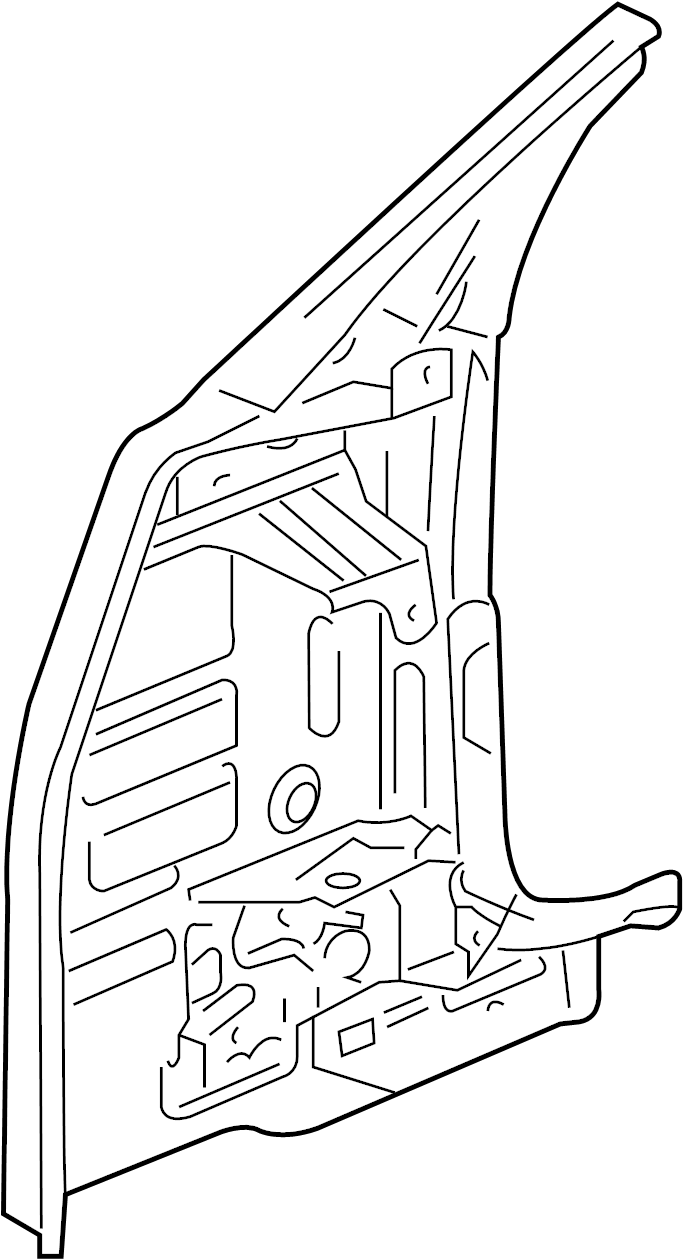 View 23431115 Body A-Pillar Reinforcement (Upper) Full-Sized Product Image