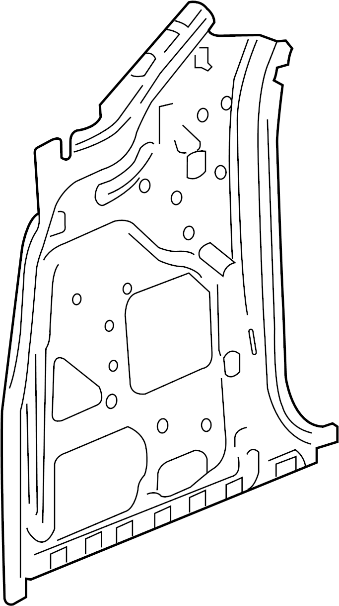 View 23402583 Body A-Pillar (Front) Full-Sized Product Image