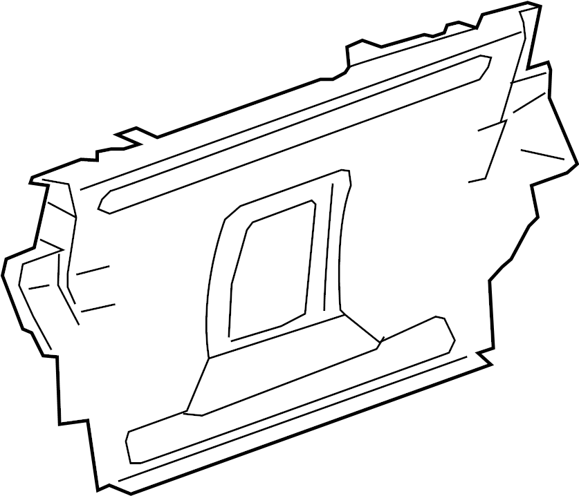 View 84193614 Trunk Trim Panel (Front) Full-Sized Product Image