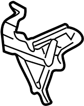View 10247776 Hood Latch Support (Upper) Full-Sized Product Image