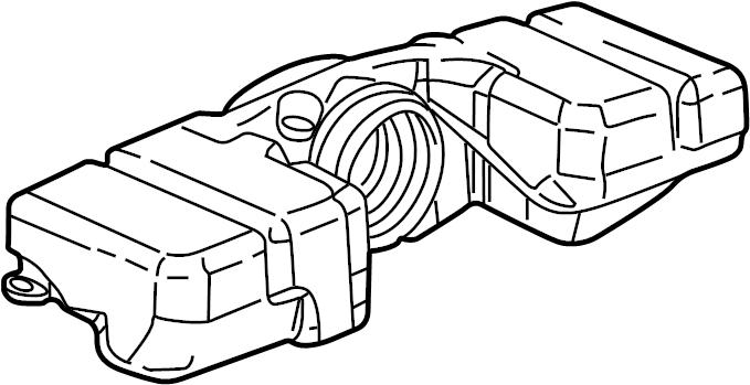 View 25175840 Engine Air Intake Resonator Full-Sized Product Image