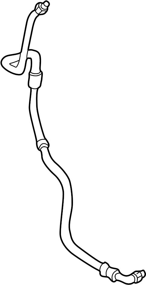View 26042640 Power Steering Pressure Hose Full-Sized Product Image
