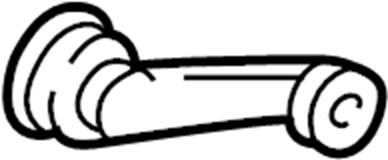View 16600094 Window Crank Handle Full-Sized Product Image