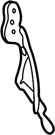 View 10257987 Deck Lid Hinge Full-Sized Product Image