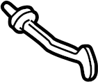View 16620897 Lock cylinder shaft.  Full-Sized Product Image