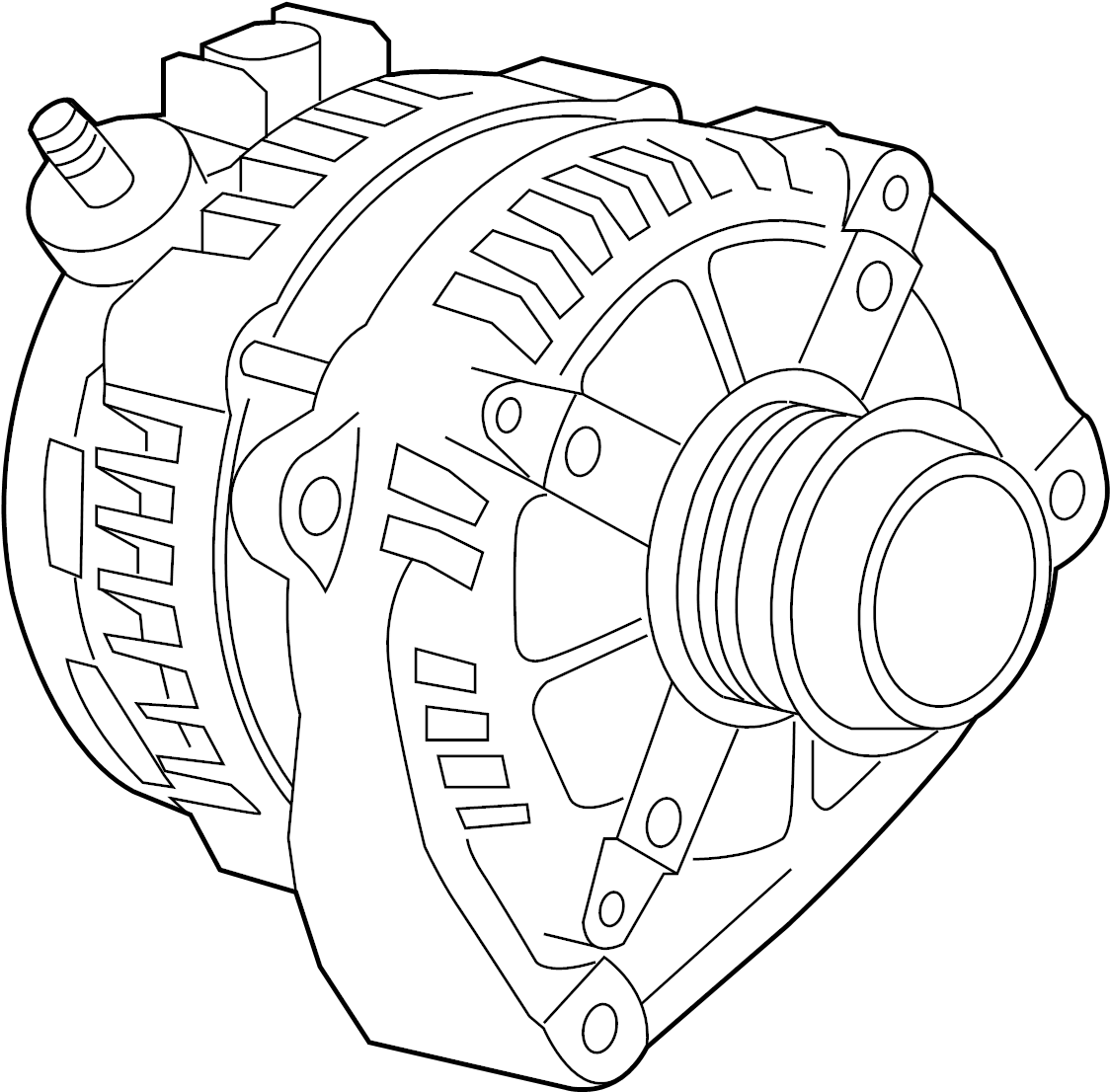 View 84331091 Alternator Full-Sized Product Image