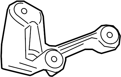 View 23207231 Engine Mount Bracket (Front) Full-Sized Product Image