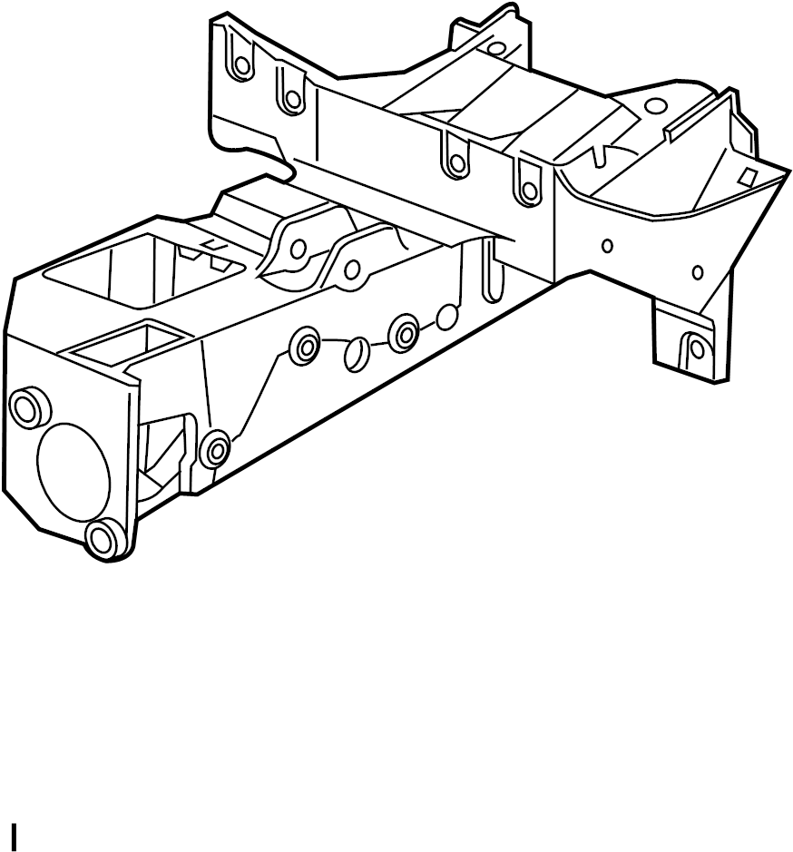 View 84029550 Steering Column Bracket Full-Sized Product Image