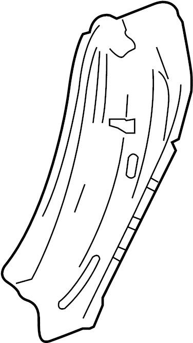 View 23458218 Body B-Pillar Reinforcement (Upper) Full-Sized Product Image