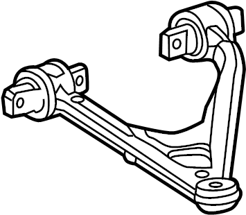 View 23240821 Arm Assembly - Suspension Upper Control. (Rear) Full-Sized Product Image