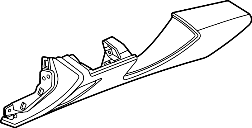 View 84838938 Instrument Panel Knee Bolster (Lower) Full-Sized Product Image